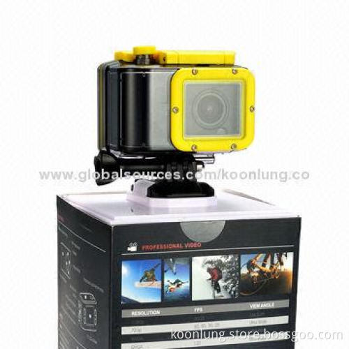 Sports DVR with Full HD Video Solution, 1.5-inch TFT Screen at 480 x 240 Pixels